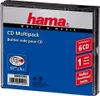Hama CD Multipack - Contenitore per CD - Capacità: 6 CD - Anteprima dell’immagine prodotto 2