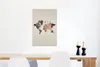 MuchoWow® Poster Weltkarte - Holz - Baum 40x60 cm - Plakate Produktbild-Vorschau 5
