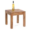 STOLÍK "SQUARE 50" | Mahagón, 50x50x50cm | Bočný stolík Náhľad obrázku produktu 3