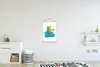 MuchoWow® Textilposter Krokodil - Blume - Dschungel 60x90 Produktbild-Vorschau 2