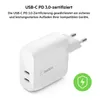 Belkin Netzladegerät 40W USB-C PowerDelivery, 2x20W  Produktbild-Vorschau 22