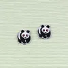 Aufnäher - Panda - mini schwarz-weiß 2er Set - Patch Produktbild-Vorschau 8