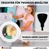 ULROAD Trichter kompatibel mit Miele Twindos Produktbild-Vorschau 3