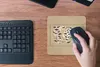 MuchoWow® Mauspad Mousepad Weltkarte Kinder - Tiere - Braun Produktbild-Vorschau 4