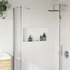 vidaXL Sprchová vanička matná bílá 62x32x9 cm nerezová ocel Náhled obrázku produktu 3