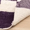Volero - Retro Teppich - Gambit Violett Weiß - 120x170 cm - Produktbild-Vorschau 5