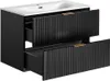 Waschtischunterschrank mit Waschbecken 80cm Produktbild-Vorschau 4