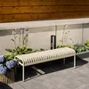di volio Gartenbank BAISO - Metallbank für Terrasse & Produktbild-Vorschau 6