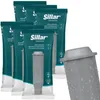 A group of Sillar water filter packages and one loose filter are displayed against a white background. Náhled obrázku produktu