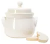 Mini-Gärtopf creme 2,0 l mit Deckel und passenden Steinen Produktbild-Vorschau 2