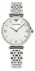 Emporio Armani GIANNI T-BAR Uhr Damenuhr Edelstahl perlmutt Produktbild-Vorschau 2