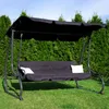 4-Sitzer Hollywoodschaukel Gartenschaukel 220 X 162 cm Produktbild-Vorschau 1