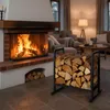 Regał na drewno kominkowe Relaxdays, metalowy, nowoczesny, Podgląd zdjęcia produktu 2
