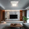 LED Deckenlampe, Chrom, verspiegelt, quadratisch, satiniert Produktbild-Vorschau 5