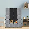 TolleTour Kleiderschrank DIY Regalsystem 20 Boxen Mit Tür&2 Produktbild-Vorschau 6