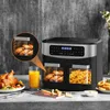 Teplovzdušná fritéza KDF5511D 12 litrov - Dvojzónová Náhľad obrázku produktu 4