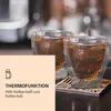 DUOS® Latte Macchiato Gläser Set 4x200ml, Doppelwandige Produktbild-Vorschau 4