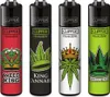 Clipper Reibrad Feuerzeuge Canna King, 4 Stück Produktbild-Vorschau 1