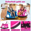 COSTWAY 12V Autoscooter per bambini girevole a 360°, 2 in 1 Anteprima dell’immagine prodotto 6