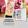 KlarsteinGarfield Eco L, mrazák, 64 l, 3 zásuvky, šedý Náhled obrázku produktu 5