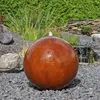 CLGarden Cortenstahl Kugelbrunnen 48cm Gartenbrunnen mit Produktbild-Vorschau 4