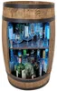 Botte di vino come scaffale per vini - Mobile bar, mobile Anteprima dell’immagine prodotto 14