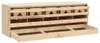 vidaXL nido per 5 persone 117x33x38 cm in legno di pino Anteprima dell’immagine prodotto 2