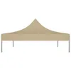 vidaXL Tetto per tende da festa 4,5x3 m Beige 270 g/m² Anteprima dell’immagine prodotto 12