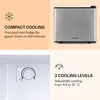 Klarstein Mini chladnička, tichá, 5-15 °C, minibar, 17 l, Náhľad obrázku produktu 5