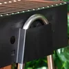 Progarden Tragbarer Holzkohlegrill schwarz Stahl 33x48x46 Produktbild-Vorschau 6