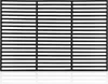 A black grill grate is shown from a top-down perspective against a white background. Produktbild-Vorschau