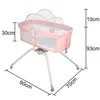 Berceau à 4 roues pour bébés jusqu'à 9 kg Rose Voir les images du produit 4