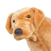vidaXL Plüschtier Hund Labrador Stehend Plüsch Hellbraun Produktbild-Vorschau 2