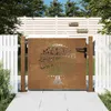 Vidaxl Gate 105x105 cm Baumdesign Acier corten Voir les images du produit 2