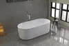 Aqualine TURIA STRIP Freistehende Badewanne 170x80cm, Weiß Produktbild-Vorschau 5
