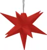 vidaXL, estrellas navideñas LED, 10 unidades, color rojo, Vista previa de la imagen del producto 6