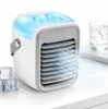 USB 3in1 Luftkühler Ventilator mit Befeuchtung, LED Licht, Produktbild-Vorschau 1