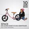Kinderkraft SPACE Laufrad - Leicht, mit Handbremse - Produktbild-Vorschau 2
