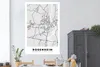 MuchoWow® Poster Karte - Rosenheim - Deutschland - Karte Produktbild-Vorschau 2