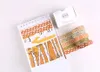 Washi Tape 30 Rollen Kreatives Basic Dünnes Washi Tape für Produktbild-Vorschau 5