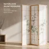 Homestyle4u Paravent Raumteiler 3 teilig Holz Natur Produktbild-Vorschau 4