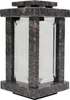 Lampe funéraire carrée granit Himalaya Voir les images du produit 1