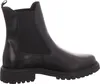A black leather Chelsea boot is shown from the side against a white background. Voir les images du produit