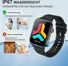 Smartwatch Damen Herren,1,96 "HD Fitness Tracker Uhr mit Produktbild-Vorschau 7