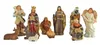 Wunderschöne Krippenfiguren 11-tlg., ca. 8 cm, K 1900 Produktbild-Vorschau 2