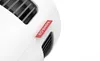A close-up shot of a white BONECO Air Shower Ventilator F220, showing a red BONECO logo tag and black ventilation grilles. Voir les images du produit