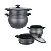 Couscoussiere 10L Edelstahl Dampfgarer Induktionsgeeignet Produktbild-Vorschau 3