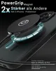 Hülle MagSafe Case Matt Schwarz Magnet Cover Schutz Bumper Produktbild-Vorschau 2