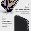 A product image showcasing a phone case with features highlighted by text and icons. Náhled obrázku produktu