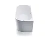 Wandhängende freistehende Badewanne - DIVINA - 200 l - 150 Produktbild-Vorschau 4